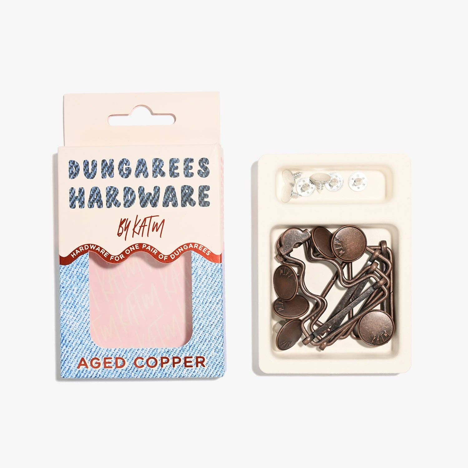 Dungarees Hardware Kit | Aged Copper