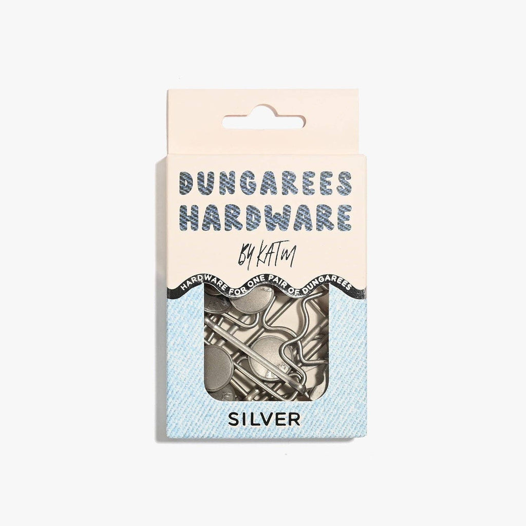 Dungarees Hardware Kit | Silver