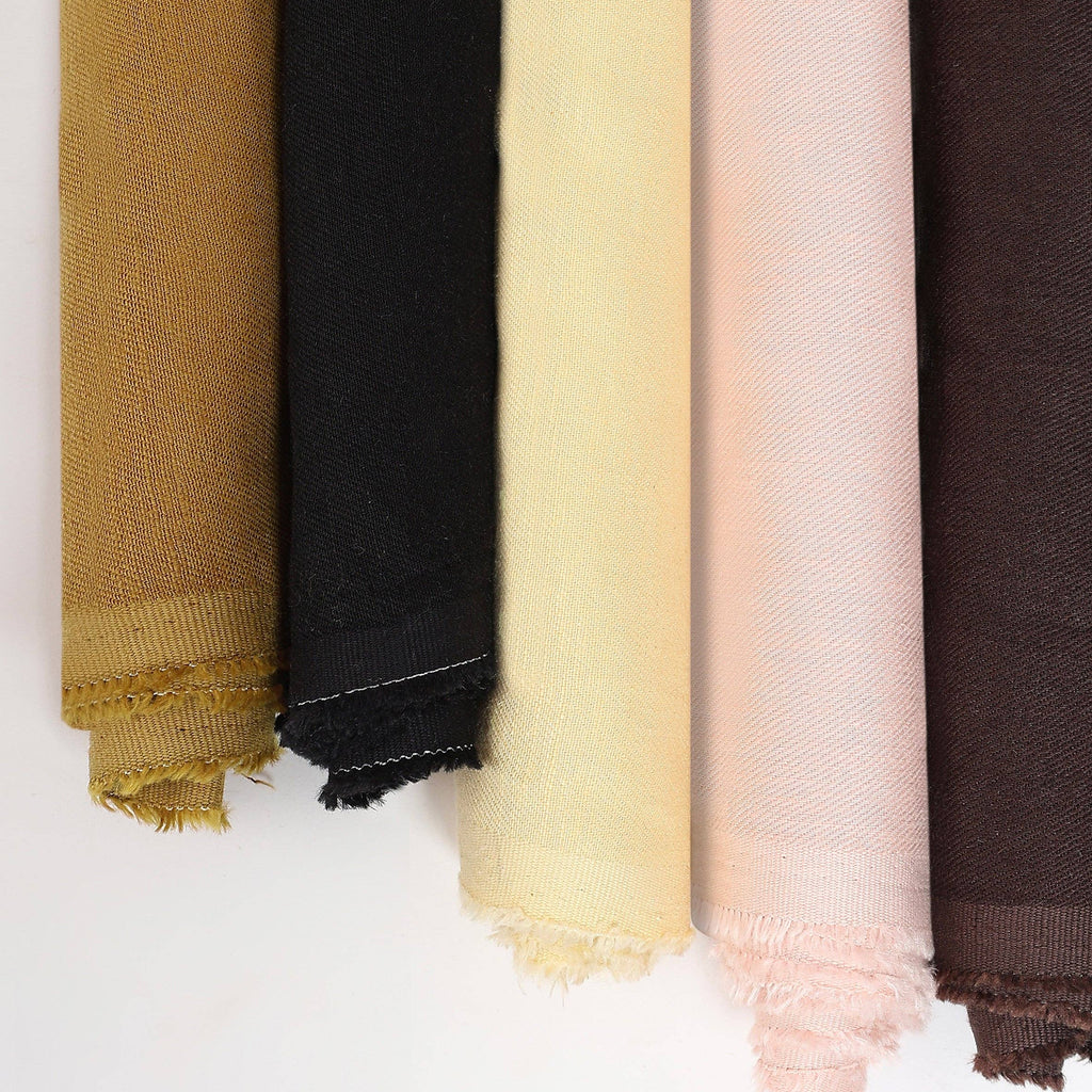 Twill Linen Viscose LivaEco BLACK