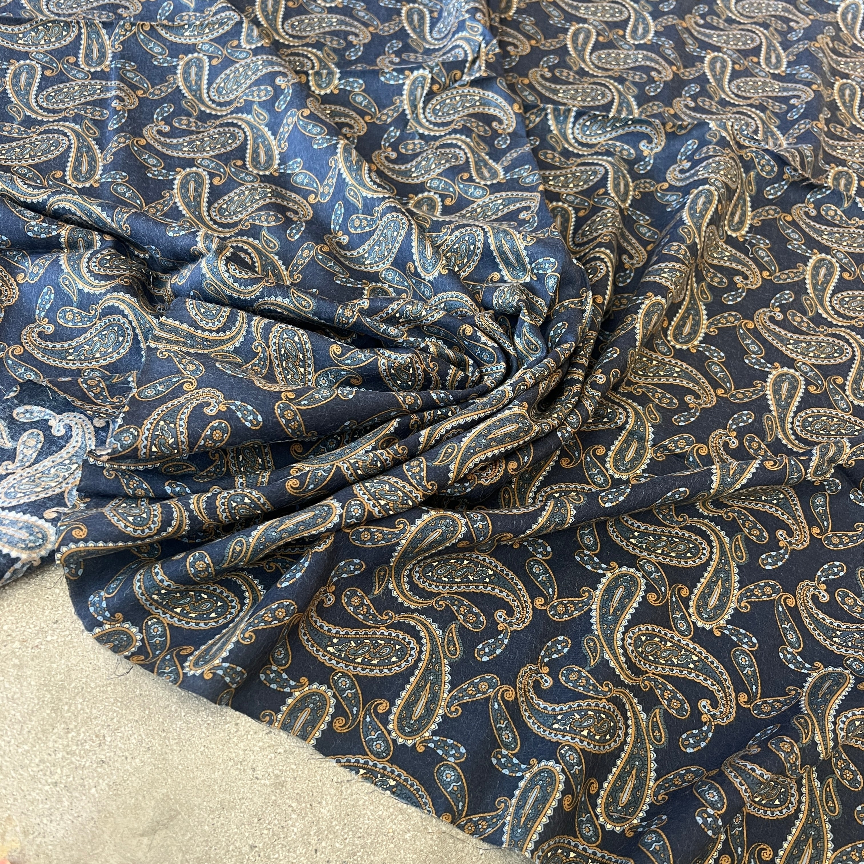Old School Navy/Paisley